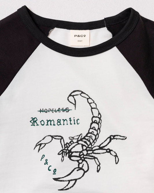 Black Raglan T-Shirt