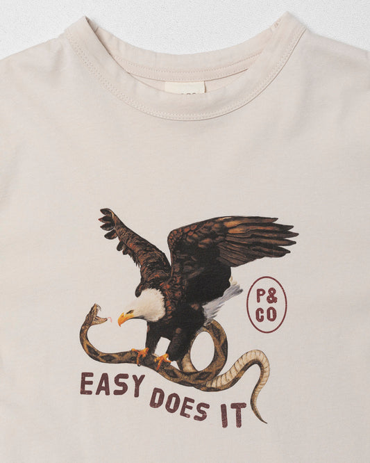 Bone Boxy T-Shirt