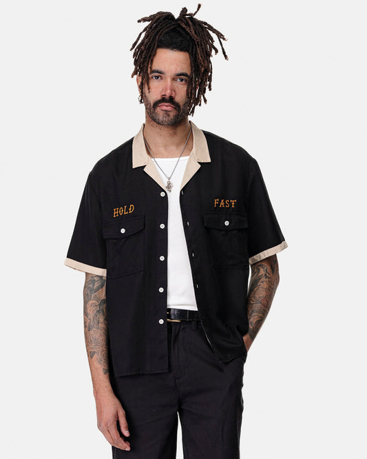 Black Fast Bowling Shirt